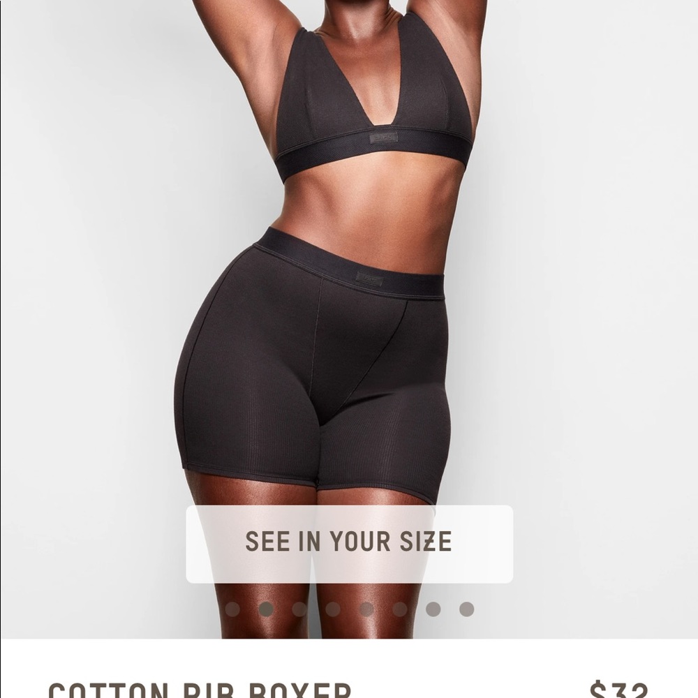 SKIMS Cotton Rib Boxer